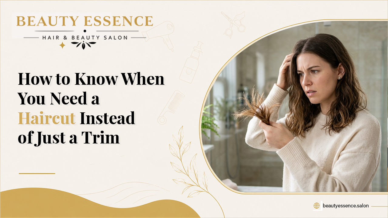 How to Know When You Need a Haircut Instead of Just a Trim