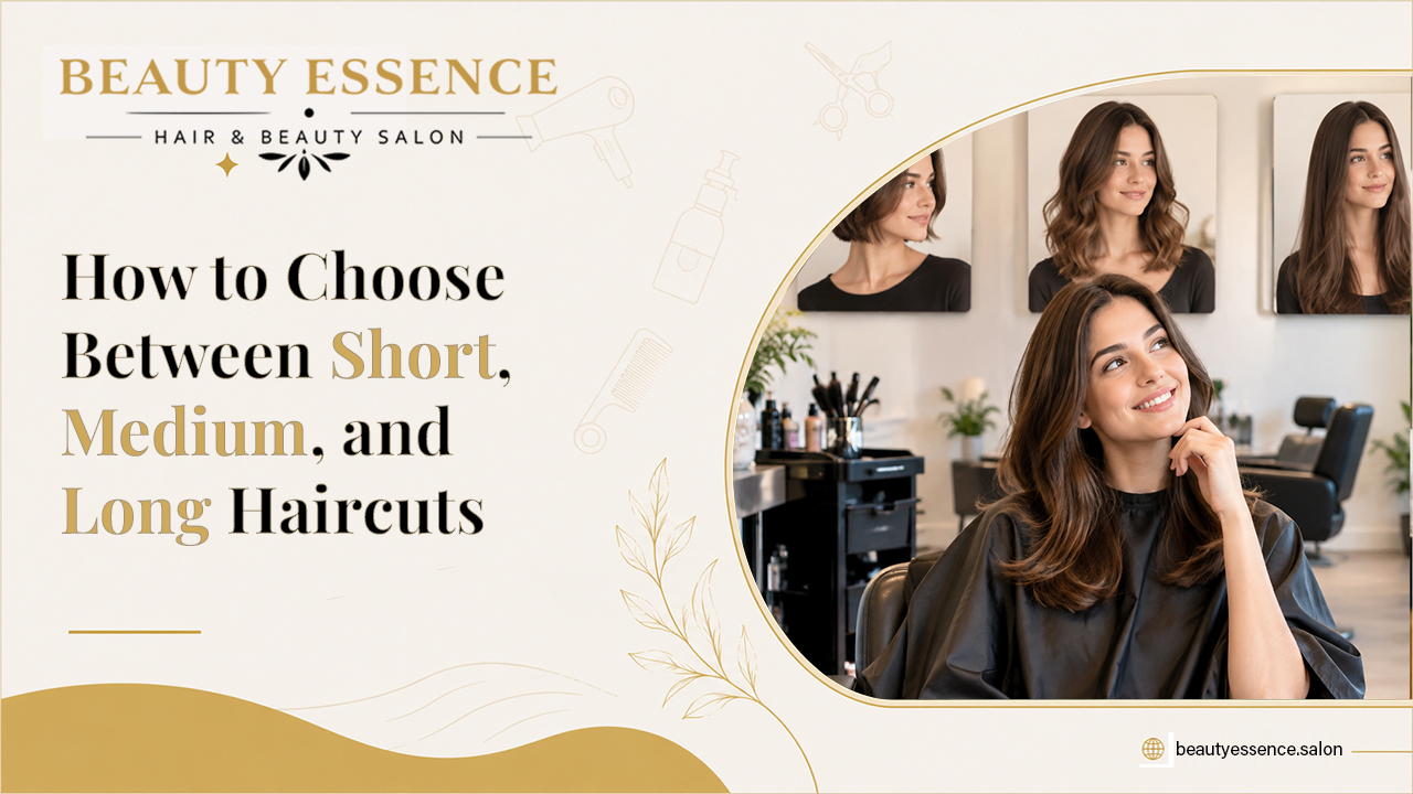 How To Choose Between Short, Medium and Long Haircuts