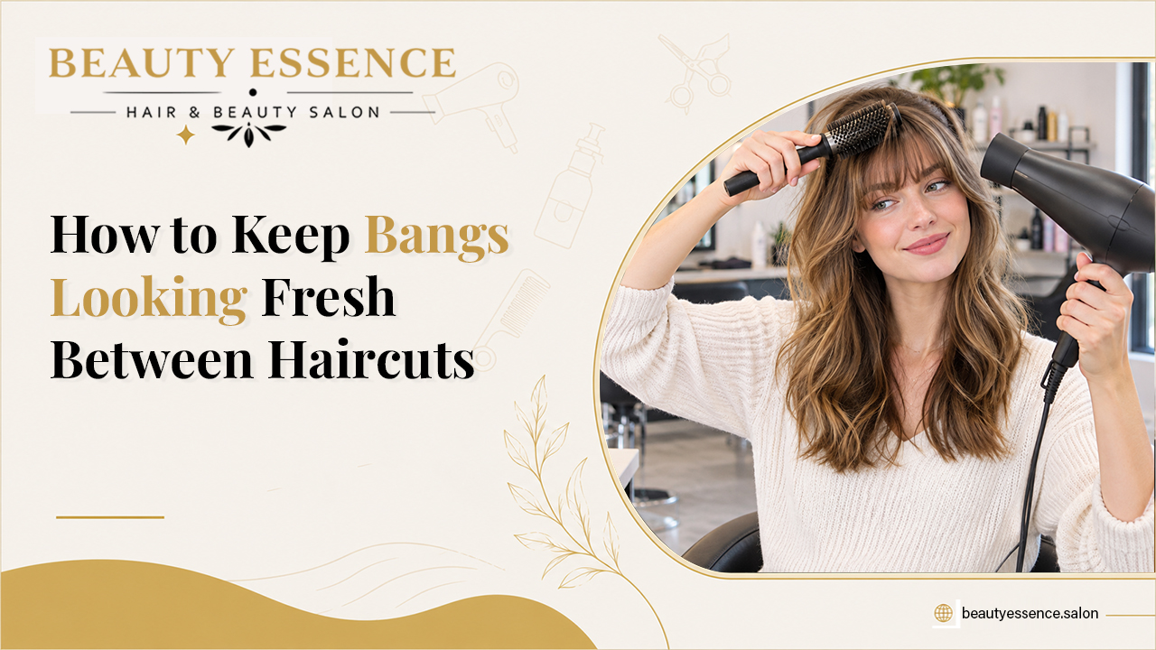 How to Keep Bangs Looking Fresh Between Haircuts